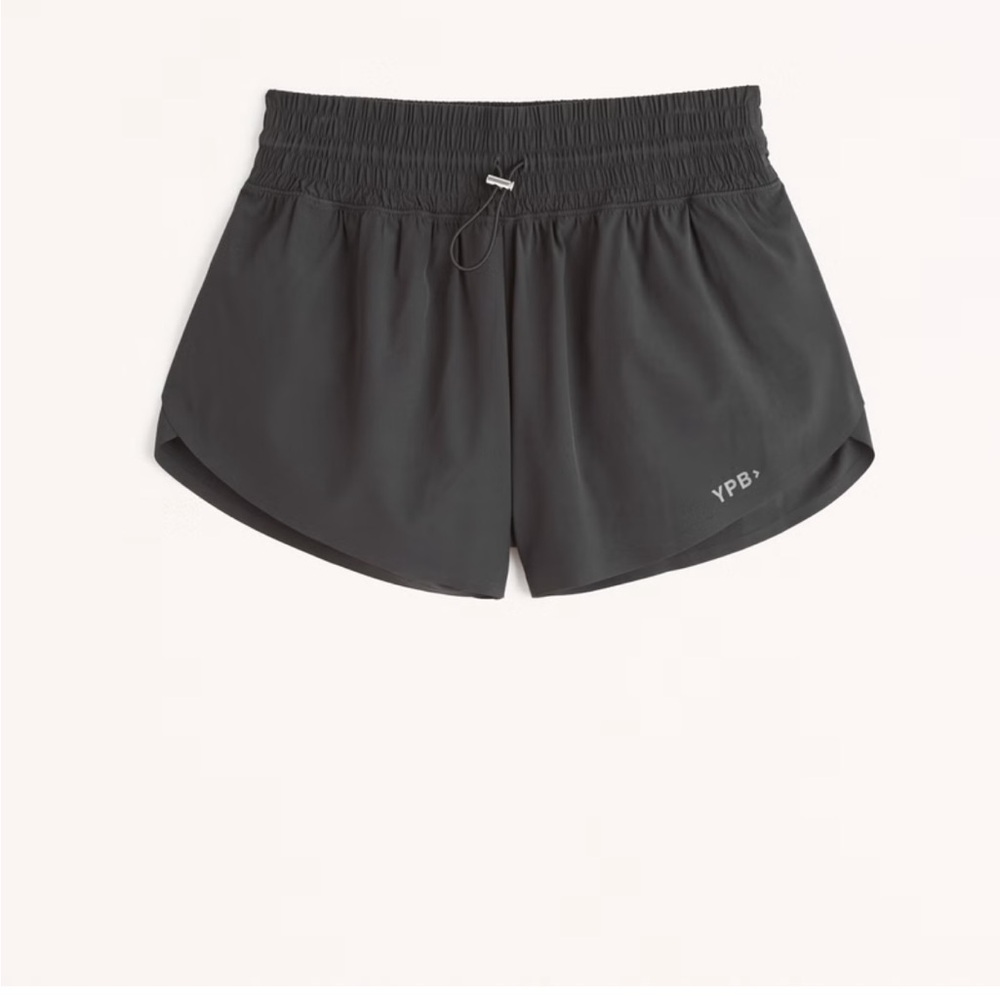 Abercrombie YPB Black Athletic Shorts